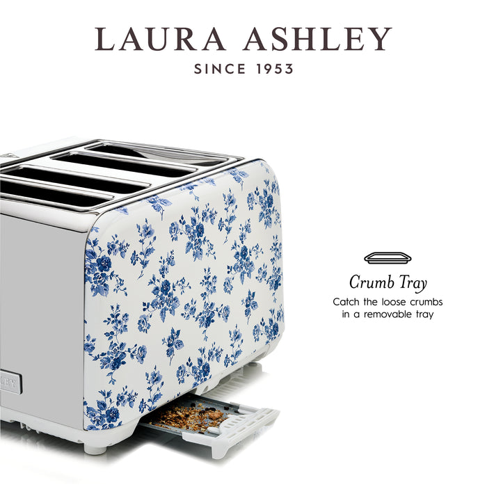 Laura Ashley 4-Slice China Rose Toaster - VQ_SBT583-LACR-CA