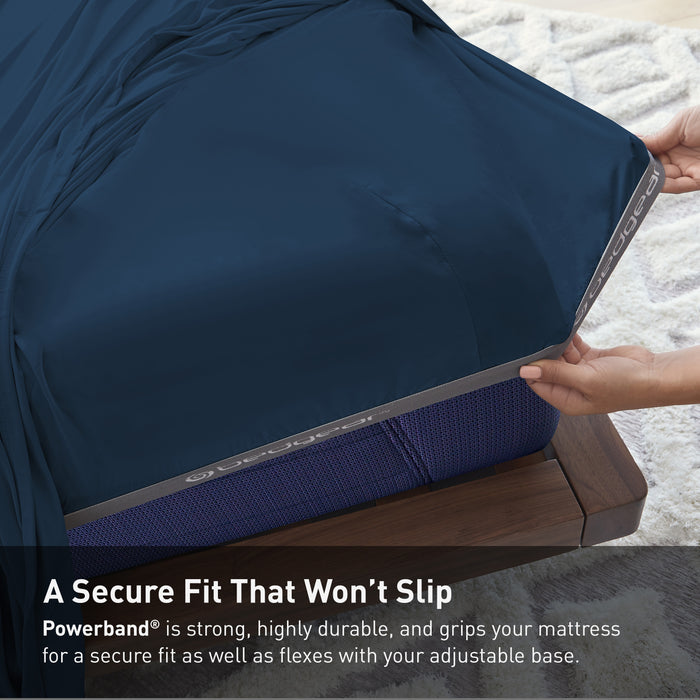 BEDGEAR Ver-Tex™ Performance 4-Piece Queen Sheet Set - Navy