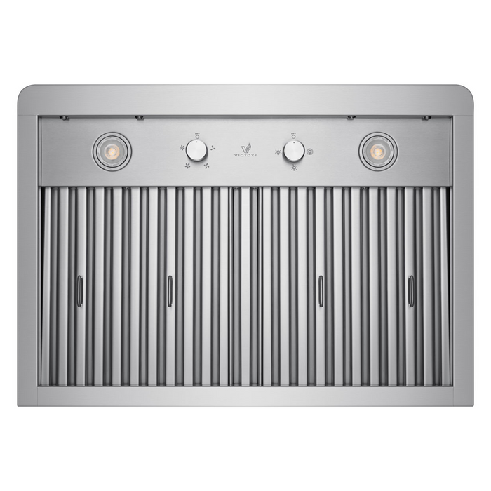 Victory 30\" 900 CFM Under Cabinet Range Hood Stainless Steel - Verona-30