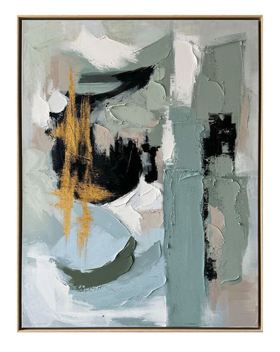 Seraph Hand Painted Heavy Textured Wall Art – 36" x 48" 