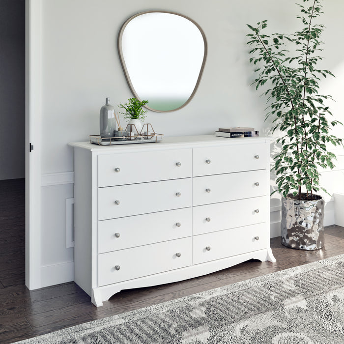 Monterey 8-Drawer Dresser - White