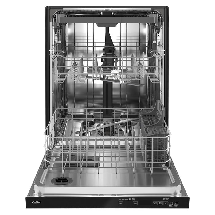 Whirlpool 24\" 47 dBA Built-In Top-Control Dishwasher - Fingerprint Resistant Stainless Steel - WDTA50SAKZ
