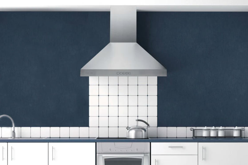 Hauslane Pro 30\" Convertible Matte White Wall-Mount Range Hood - WM-530WHT-30P