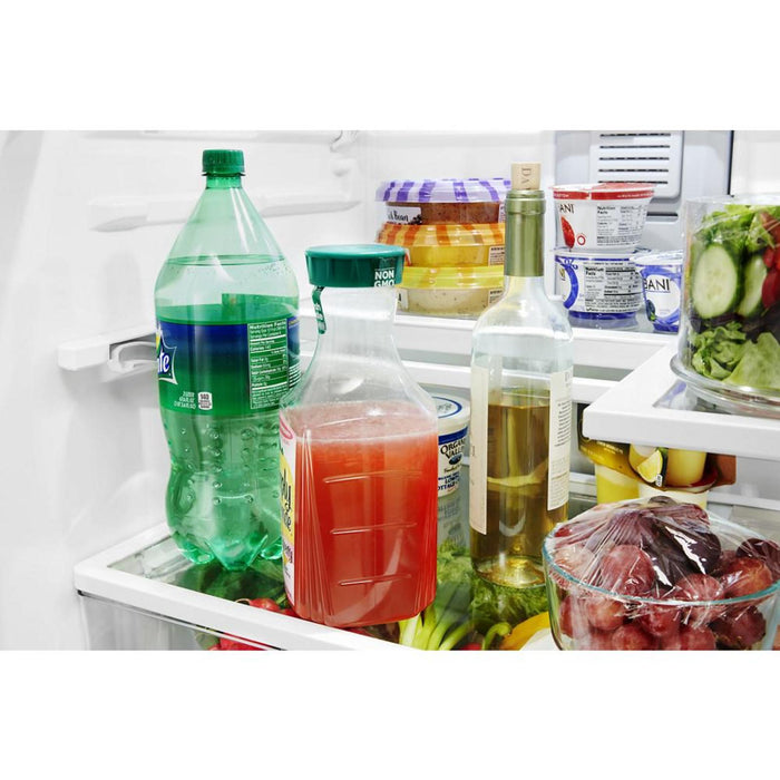 Whirlpool 30\" 20 Cu. Ft. French-Door Refrigerator - Black Stainless - WRF560SMHV