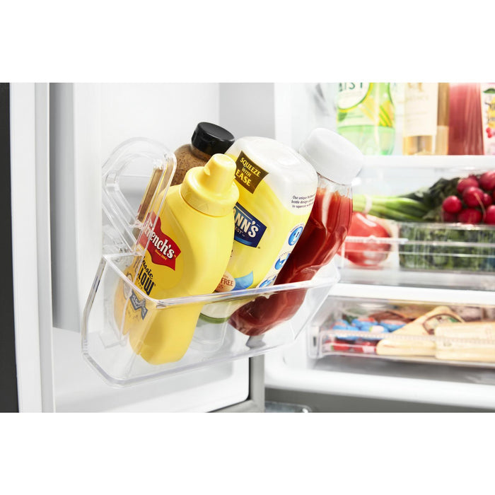 Whirlpool 30\" 20 Cu. Ft. French-Door Refrigerator - Black Stainless - WRF560SMHV