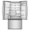 Whirlpool 36” 23.4 Cu. Ft. French Door Refrigerator – Stainless Steel - WRFC7036RZ | Réfrigérateur Whirlpool à portes françaises, 23,4 pi³, 36 po de largeur, profondeur de comptoir réelle – Acier inoxydable – WRFC7036RZ