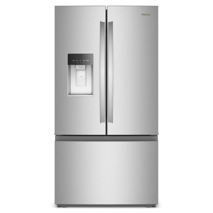 Whirlpool 36” 23.4 Cu. Ft. French Door Refrigerator – Stainless Steel - WRFC7036RZ