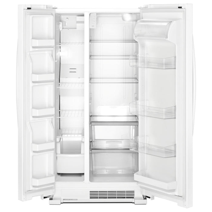 Whirlpool 33\" 22 Cu. Ft. Side-by-Side Refrigerator - White - WRS312SNHW