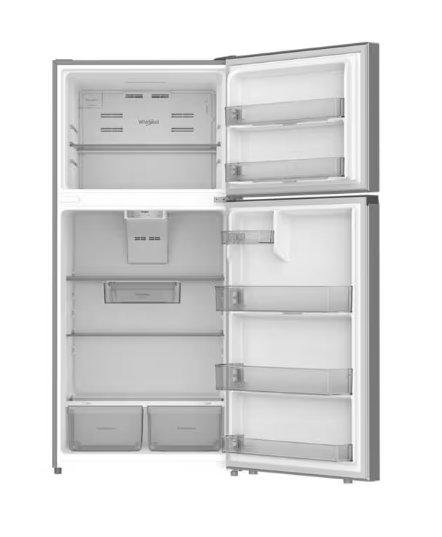 Whirlpool 18 Cu. Ft. Top Freezer Refrigerator - Stainless Steel - WRTX4418TZ