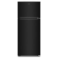 Whirlpool 28” 18.0 Cu. Ft. Top Freezer Refrigerator – Black - WRTX5118TB 
