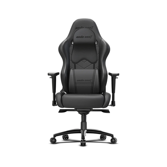Anda Seat Dark Wizard Premium Genuine Leather Gaming Chair - Black