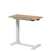 Aaron 26.77\" Portable Lift-Top Office Desk with Adjustable Height - Oak