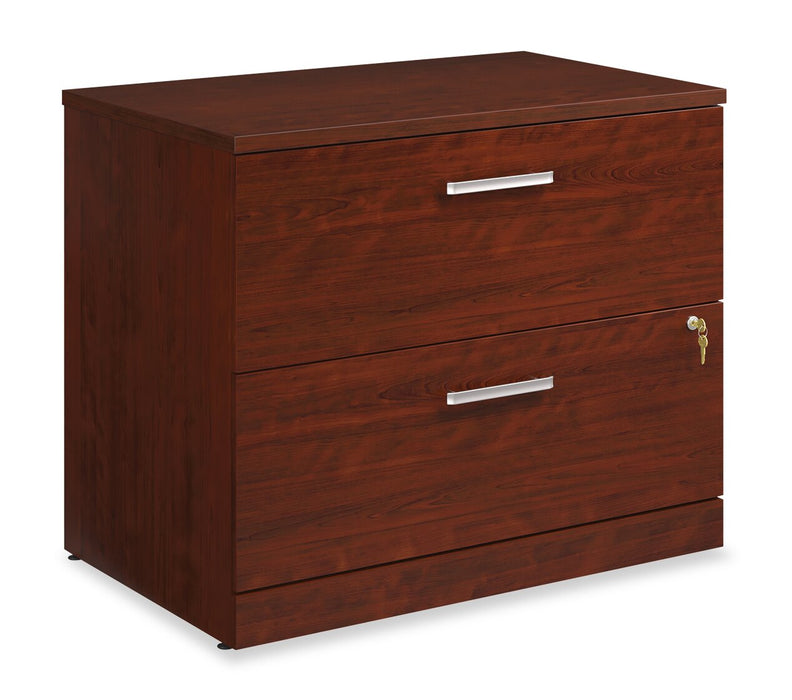 Affirm 35.43\" Commercial Grade 2-Drawer Filing Cabinet - Classic Cherry