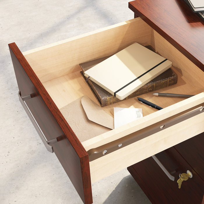 Affirm 15.55\" Commercial Grade 3-Drawer Filing Cabinet - Classic Cherry