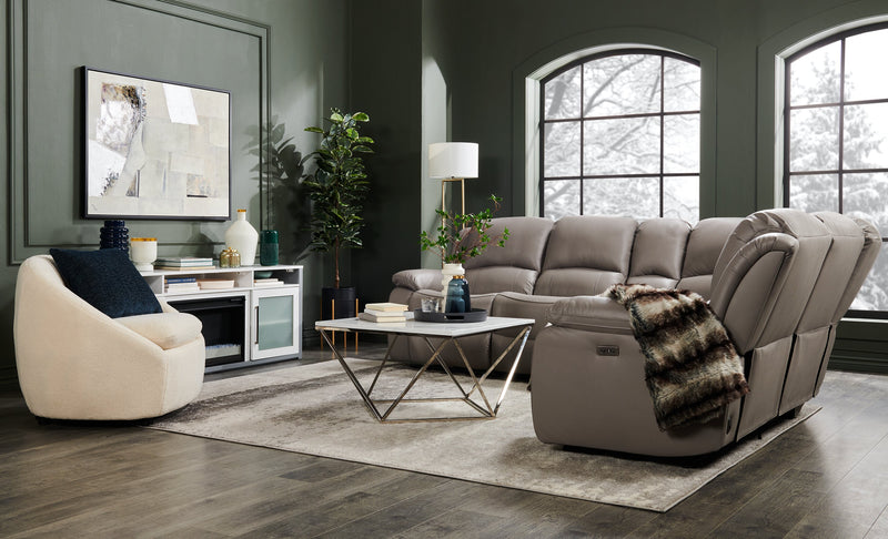 Amanda 31.5\" Modern Square Coffee Table - White Marble Top with Chrome Metal Base