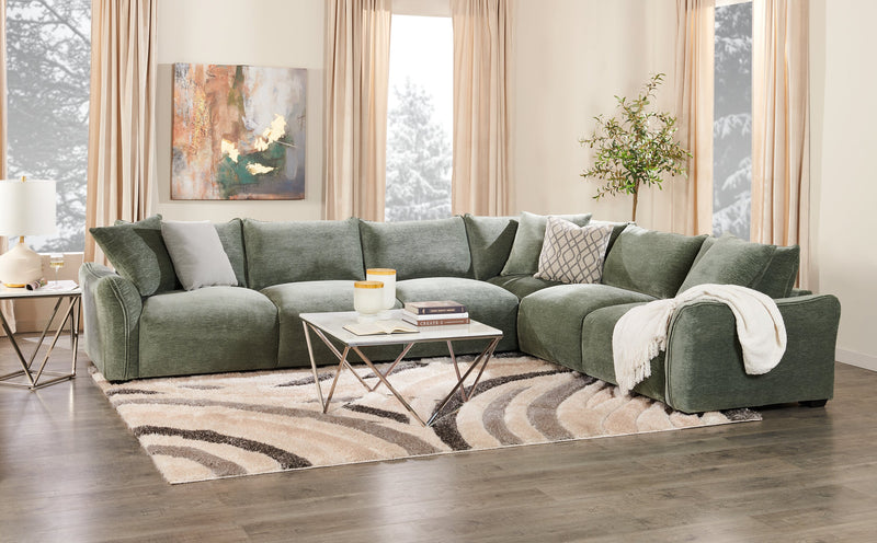 Amanda 21.5\" Modern Square End Table - White Marble Top with Chrome Metal Base