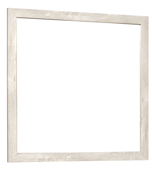 Arbor Bedroom Dresser Mirror - Driftwood White