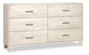 Arbor Bedroom 6-Drawer Dresser, 58.7
