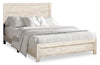 ["Arbor Panel Bed, Driftwood White - Full Size"]