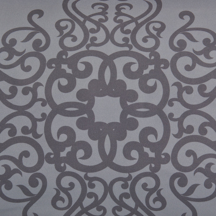 Arista 4-Piece King Comforter Set - Grey