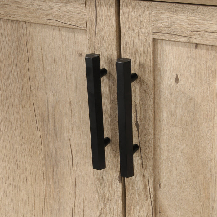 Aspen Post 65.12\" Commercial Grade Large Office Credenza - Prime Oak