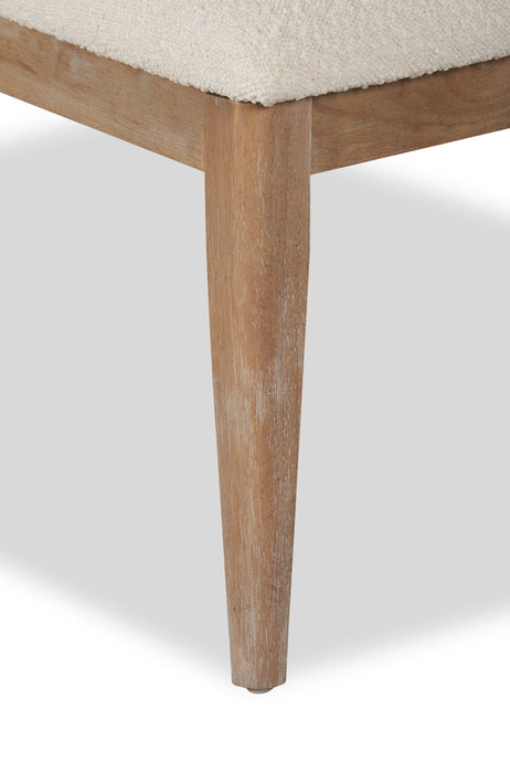 Aspen Dining Chair with Fabric Seat & Back - Natural