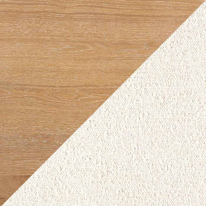 Aspen Dining Chair with Fabric Seat & Back - Natural