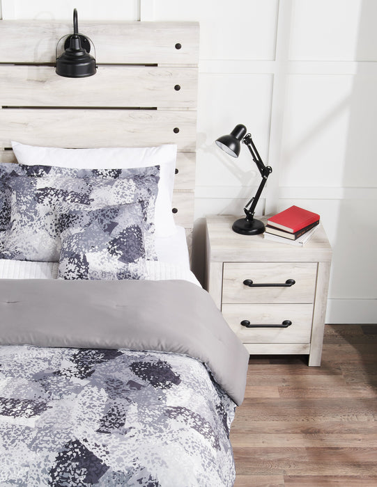 Axel 3-Piece Twin Comforter Set - Grey