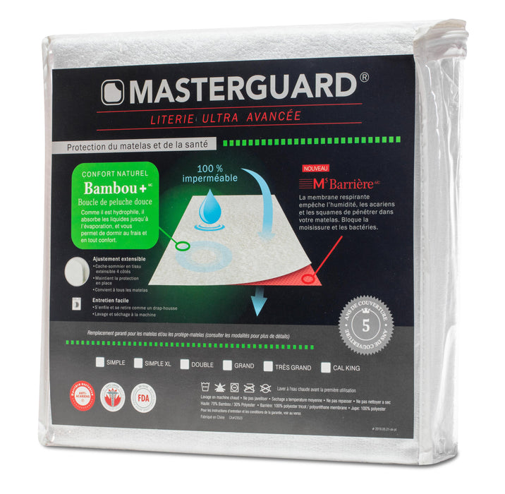 Masterguard® Bamboo™ Full Mattress Protector