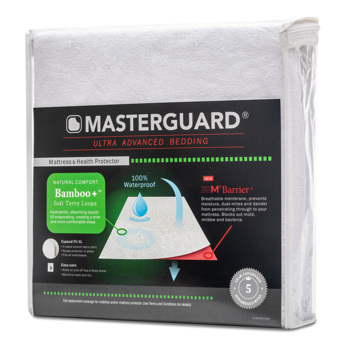 Masterguard® Bamboo™ Full Mattress Protector
