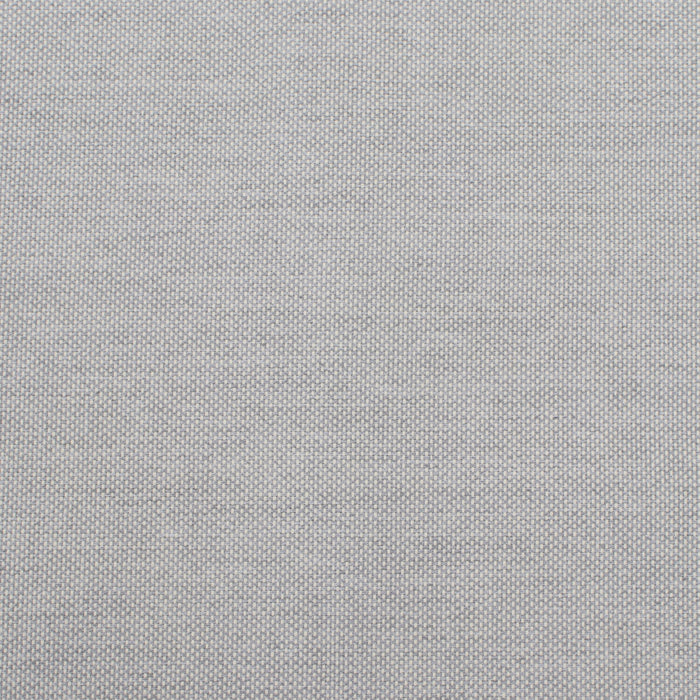 Barbados Outdoor Patio Ottoman - Hand-Woven Resin Wicker, UV & Weather Resistant - Black/Grey