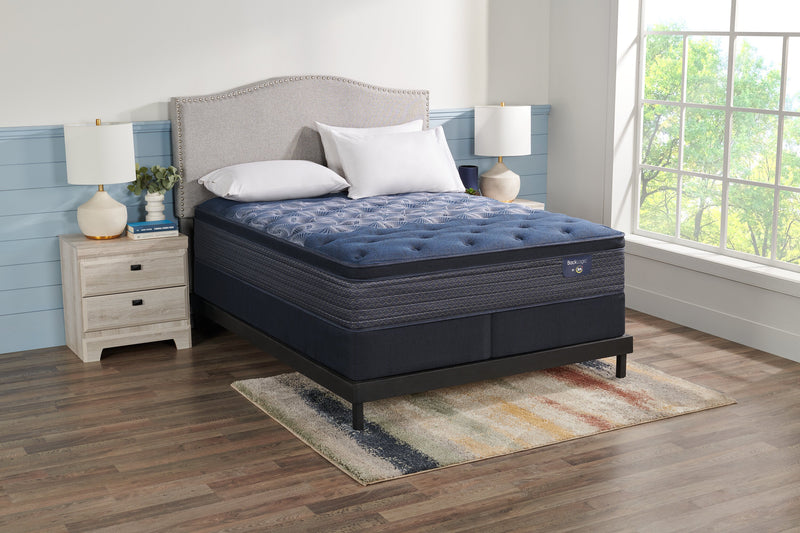 Serta Back Logic 3.0 Eurotop Plush King Mattress Set