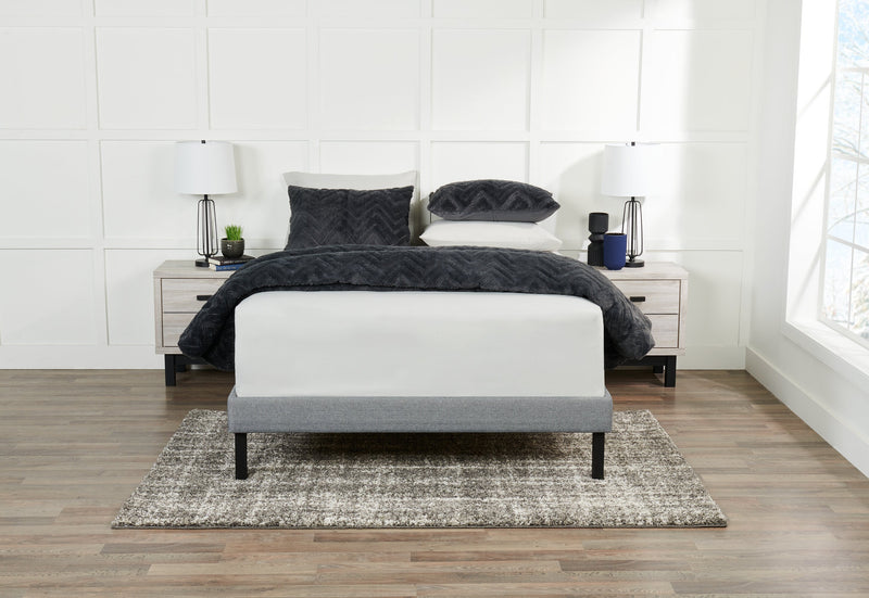 Breeze Twin Platform Base - Medium Grey