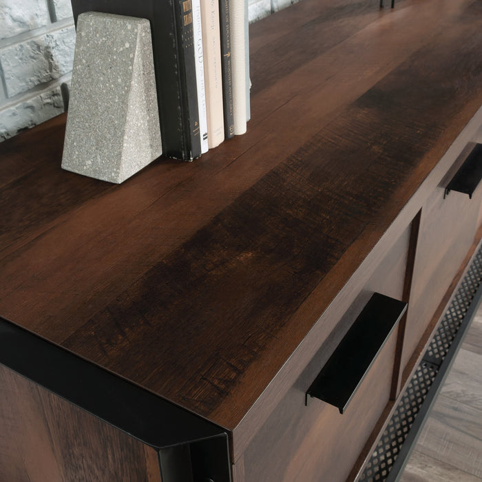 Briarbrook 64.02\" Commercial Grade Office Credenza with 2-Drawers & Cabinets - Brown