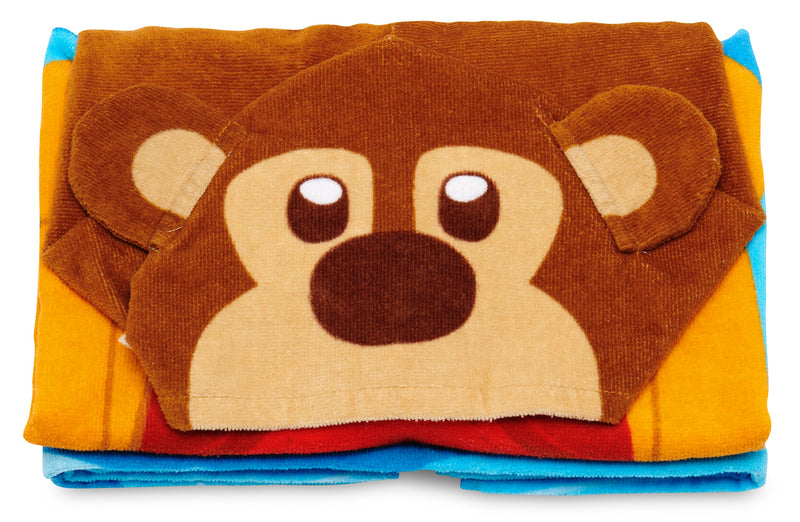 Brickley Bear Hooded Beach Towel