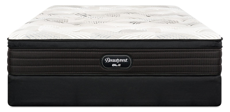 Beautyrest GL2 Eurotop Firm Twin Mattress Set