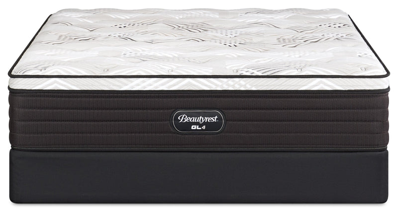 Beautyrest GL4 Eurotop Firm Full Mattress Set