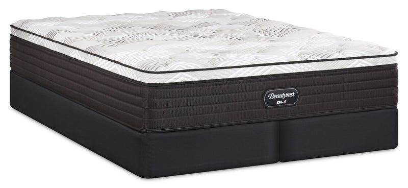 Beautyrest GL4 Eurotop Firm King Mattress Set