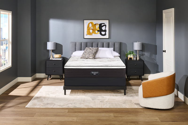 Beautyrest GL4 Eurotop Firm Full Mattress Set