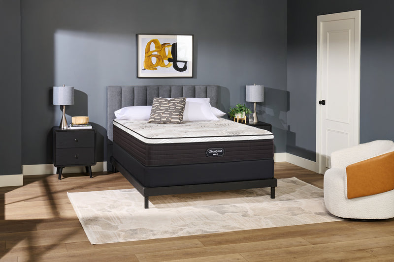 Beautyrest GL4 Eurotop Firm Full Mattress Set