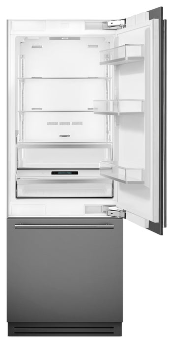 Smeg 16.42 Cu. Ft. Built-In Panel-Ready Bottom-Freezer Refrigerator - CB465UI