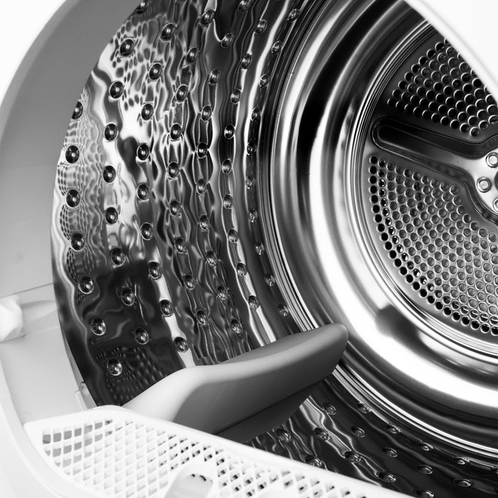 Danby 2.2 Cu. Ft. Compact Front-Load Washer with Steam and 4 Cu. Ft. Condensing Dryer - White 