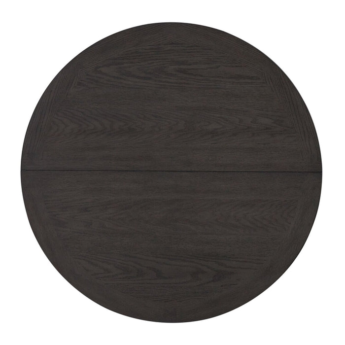 Dena Counter-Height Dining Table with 42-60\"W Extension, Round  - Dove Grey