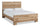 ["Derekson Panel Bed with Headboard & Frame, Natural - King Size"]
