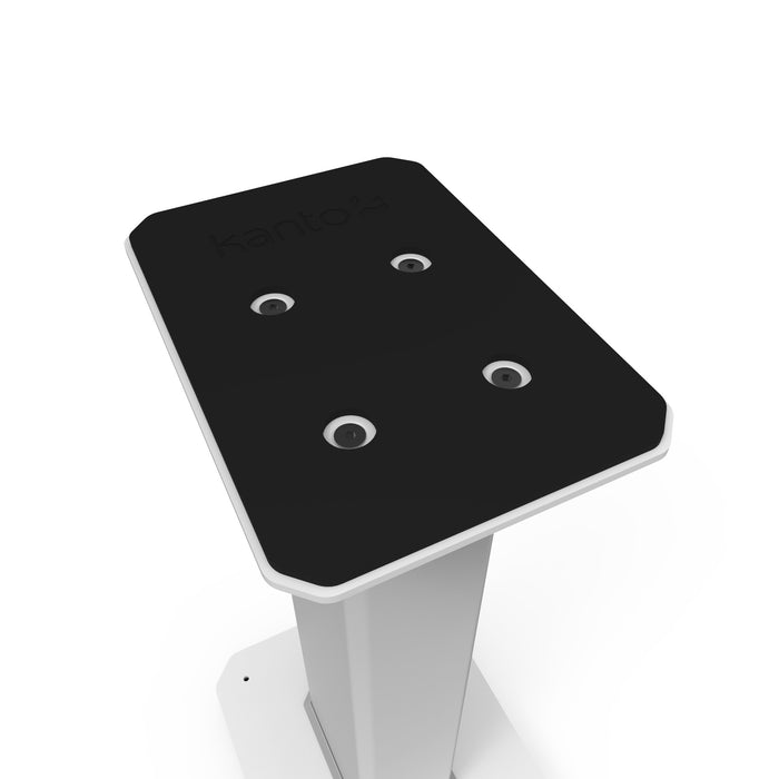 Kanto SX22 22\" Fillable Speaker Stands with Isolation Feet and Fillable Channel - Pair, White