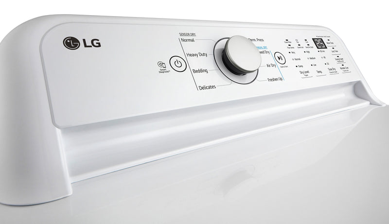 LG 7.3 Cu. Ft. Electric Dryer - White - DLE7150W