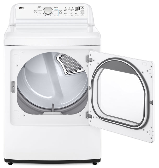 LG 7.3 Cu. Ft. Electric Dryer - White - DLE7150W