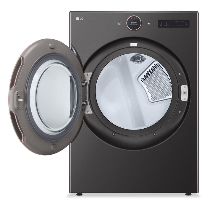 LG 5.8 Cu. Ft. Front-Load Washer and 7.4 Cu. Ft. Electric Dryer with TurboSteam®