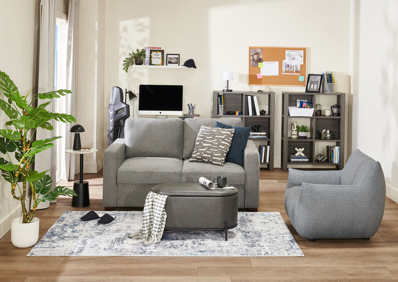 Solana 11” Modern Metal Acrylic Portable Indoor/Outdoor Table Lamp with USB Port - Black