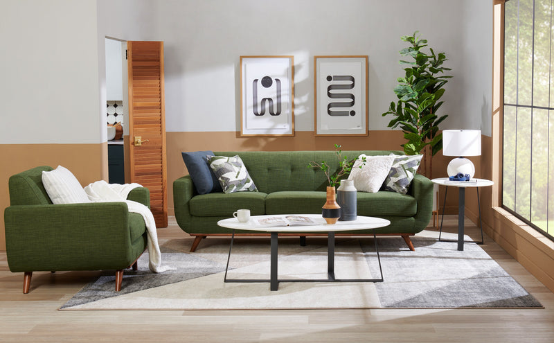 Kort & Co. Elara 18\" White Pewter Ceramic Table Lamp